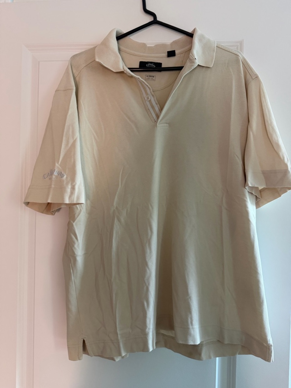 Callaway Golf Men’s Polo Shirt - Beige